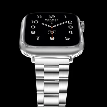 Banda Pentru Apple Watch 5 6 SE 44mm 40mm din Oțel Inoxidabil Curea Bratara Curea Pentru Apple Watch 3 Band 38mm 42mm Accesorii