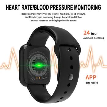 Reloj I5 Ecran Color Ceas Inteligent 2020 Rata De Inima Tensiunii Arteriale De Oxigen Din Sânge Multi-Modul Sport Smartwatch Bărbați Femei Brățară