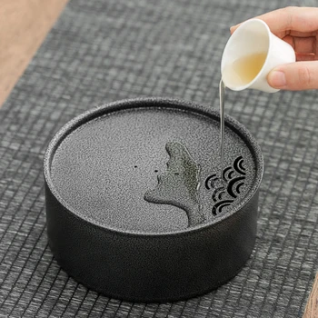 LUWU fonta tava de ceai fier ceai de masă lucrate manual titularii oală kungfu accesorii de ceai