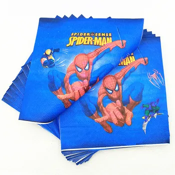 82pc/set Spiderman Consumabile Partid Ziua de nastere fata de Masa Farfurie Ceașcă Șervețel Paie Pavilion Cuțit, Furculiță, Lingură super-Erou Decor Petrecere