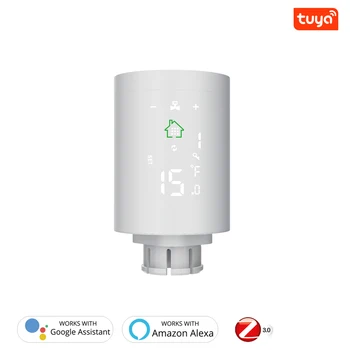 TUYA ZIGBEE 3.0 Inteligent de Acționare Programabile robinet Termostatic pentru Radiator de Control Vocal Pentru Tuya ZigBee Wireless Gateway