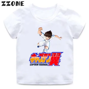 Anime Capitanul Tsubasa Le Petit Fotbalist Copii T-Shirt-uri Baieti Desene animate tricou Copii Topuri de Vara Haine Fete,HKP2309
