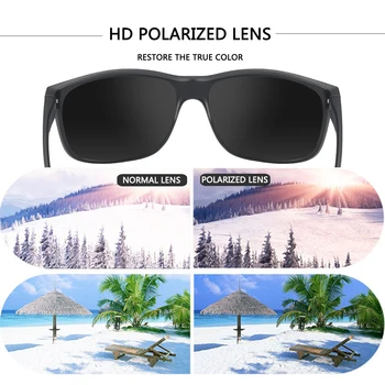 Polarizat ochelari de Soare Pentru Barbati Ultralight TR90 de Epocă pentru Bărbați ochelari de Soare de Brand, Design de Conducere de Călătorie Ochelari de Soare UV400 Ochelari de cal