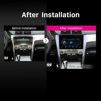 Seicane 10.1 Inch, 2GB RAM GPS Multimedia Player Android 9.1 Stereo Auto Pentru Toyota CAMRY 4-core Șeful Unității de Sprijin DAB+ TPMS