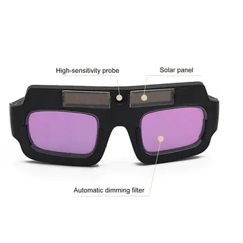 Automată Variabilă Fotoelectric Sudura Ochelari De Lumină Automată Schimbare Anti-Orbire Ochii Evitat Ochelari Ochelari De Sudura Casca