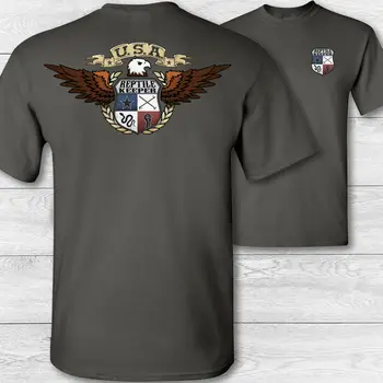 American Eagle Reptile Portar Tricou - statele UNITE ale americii Patriotic Reptile Handler T-shirt Mens