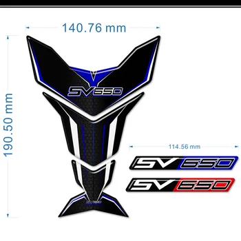 Autocolante Rezervor Tampon de Protecție Pentru Suzuki SV650 SV650S SV650X SV 650 S X Decal Carenaj Emblema, Insigna Logo-ul 2016 2017 2018 2019 2020