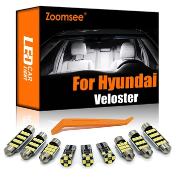 Zoomsee Interior cu LED-uri Pentru Hyundai Veloster FS JS 2011-2020 Canbus Vehicul Bec Dome de Interior Hartă Lumină de Lectură Lampă Auto Piese
