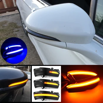 2x Oglindă Laterală indicator Dinamic Semnalizare LED Lumina de Semnalizare Pentru Ford Fusion Mondeo 2013 2016 2017 2018