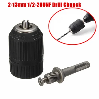 13 mm fără cheie Electric Drill Chuck 1/2-20UNF Adaptor pentru Cheie de Impact Instrumente de Conversie