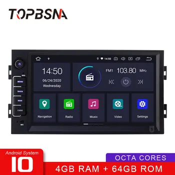 TOPBSNA Masina DVD Player Android 10 Pentru Peugeot 308/308s de Navigare GPS multimedia Player 1 Din Radio Auto Stereo unitatii RDS Auto