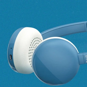 Potrivit pentru JVC HA-S28BT capac cască Bluetooth burete acoperi căști căști de protecție din piele apărători pentru urechi tampoane pentru urechi 1 pereche