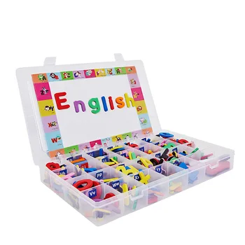 234pcs Magnetice Litere Spumă Clasă Alfabete Set cu Magnet de Bord pentru Copii ABC Spelling și Jucării de Învățare pentru Copii Cadouri