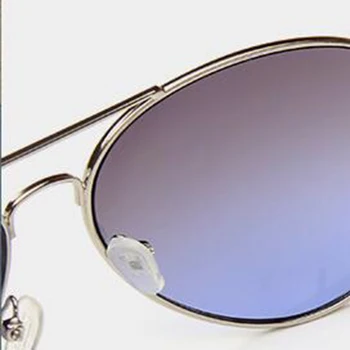 LeonLion 2021 Conducere Gradient de ochelari de Soare pentru Femei Aliaj Oglindă Ochelari Lady Retro de Metal Ochelari Lunette De Soleil Femme UV400