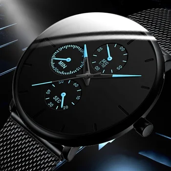 2020 Bărbați Ceas Barbati Ultra-subțire din Oțel Inoxidabil de Afaceri Mens Ceasuri de Top de Brand de Lux reloj hombre montre homme Picătură de Transport maritim