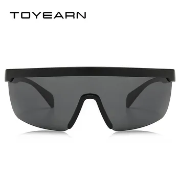 2020 Moda TR90 Windproof Sport Polarizat ochelari de Soare pentru Barbati Brand Oglindă Supradimensionate Top Plat Ochelari de Conducere Ochelari de Soare Pentru bărbați