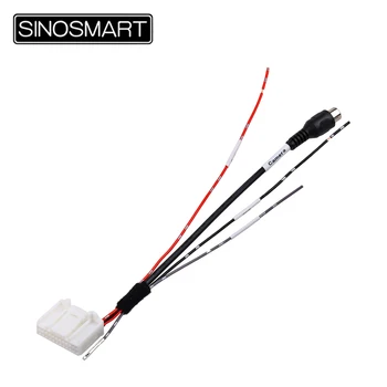 SINOSMART C24 Cablu de Conectare pentru Toyota OEM Monitor cu Aftermarket Camera de mers înapoi, fără a Deteriora Masina de Cabluri