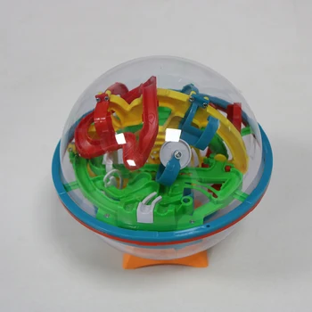 118 septuri 3D magic labirint minge de plastic perplexus magic intelectul minge copii pentru copii IQ de învățământ clasic jucarii labirint cu bile