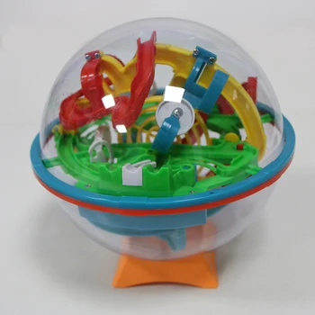 118 septuri 3D magic labirint minge de plastic perplexus magic intelectul minge copii pentru copii IQ de învățământ clasic jucarii labirint cu bile