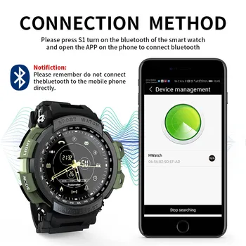 Sport Ceas Inteligent MK28 Profesional rezistent la apa 5ATM Smartwatces Bluetooth Mesaj Memento Apel Piscină în aer liber, Ceas Pedometru