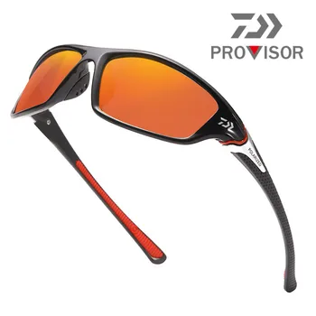 Profesionale Daiwa Cadru HD Polarizat ochelari de Soare Pro Pescuit Ochelari Ochelari Drumeții Funcționare Golf Sport în aer liber ochelari de soare P120