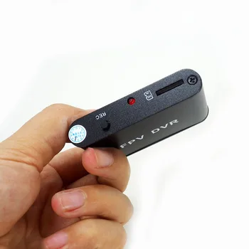 Mini Recorder Video FPV 1ch DVR Format Video AVI Format Audio MP3 1channel DVR Suport pentru Card Sd Funcționează cu Camera Cctv pentru Masina