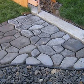 3 bucăți Neregulate DIY Trotuar Mucegai de Mers pe jos Filtru de Calea Filtru de Mucegai Formă Concretă Pathmate Piatră de Temelie Forme de Grădină, Cour