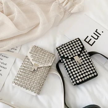 Diamant Piața de Mini Crossbody Sac, sac de Telefon 2020 Nouă Calitate din Piele PU Geantă de mână pentru Femei Curea sac de Blocare Umăr Geanta Messenger