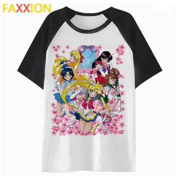 Sailor Moon Super Inner Senshi tricou t-shirt graphic tricou femei kawaii îmbrăcăminte topuri femme tee femei harajuku desene animate K4637