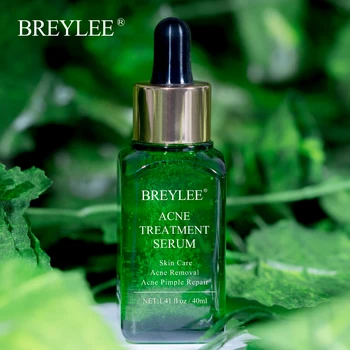 BREYLEE Acnee Tratament Ser 40 ml Fata Facial Esența Anti Acnee Cicatrice Îndepărtarea Cremă de Îngrijire a Pielii Albire Pimple Remover Pentru Acnee
