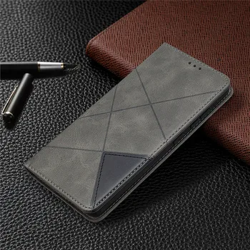 Redmi9A de Afaceri Magnetic Piele Flip Stand Caz de Telefon Pentru Xiaomi Redmi 9A Fundas Xiomi Redmi 9 Un Portofel Acoperă cu Sloturi pentru Carduri