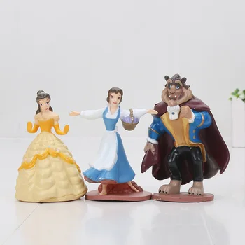 PVC Printesa Regina Printesa Figura Juca Decor Păpuși jucarii Pentru Copii