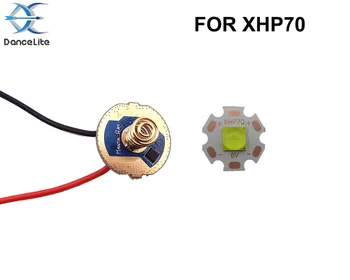1 BUC Lanterna DIY Părți 22mm Output 6V LED Driver Circuit pentru XHP70/70.2 Led-uri 2/3 3.7 V 18650 Baterie (5.6-12.8 V)