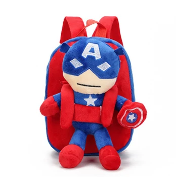 Super-erou Spider-Man ghiozdane Copii pentru Copii Rucsaci Căpitanul American Ghiozdan Baieti Rucsac Mic Sac