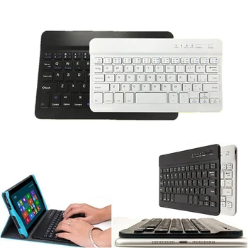 Universal Liniștită Slim Keyboard pentru iPad, Galaxy Tab-uri pentru IOS si Android, Windows Desktop/Laptop Bluetooth Mini Tastaturi Wireless