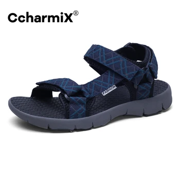 CcharmiX Sandale Bărbați Din Vietnam Vara Respirabil De Mers Pe Jos Pantofi Pentru Bărbați Ușor, Sandale Gladiator Pentru Bărbați Apă De Încălțăminte De Dimensiuni Mari