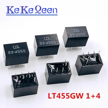 20buc/Lot LT455GW LT455G 455G CQ 33-455G LT455 1+4 5Pin DIP-5 455KHz filtru ceramic Pentru comunicare releu de semnalizare