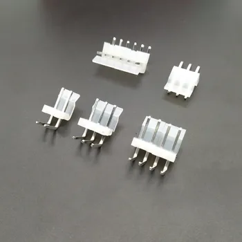1000pcs CH3.96 JST Terminal Kit de Sârmă Conector Adaptor 2p 3p 4p 10p 3.96 mm pas Dreapta Unghi de Pin Header Locuințe pentru PCB