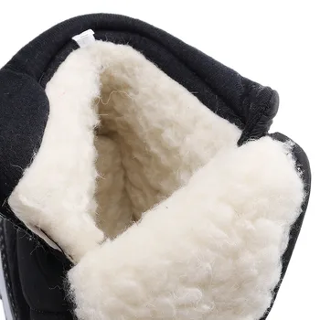 ZĂPADĂ PANTOFI pentru Bărbați Cizme de Iarna cu Blana 2019 Cald Zapada Ghete Barbati Iarna Munca Casual Pantofi Adidași Ridicat Sus Glezna Cizme de Cauciuc