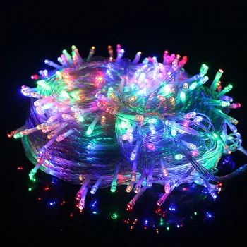10m 100Leds Ghirlanda Zână Șir de Lumini Petrecere Gradina Decoratiuni de Craciun pentru Casa Decor de Anul Nou 2021 Crăciun Ornamente de Crăciun