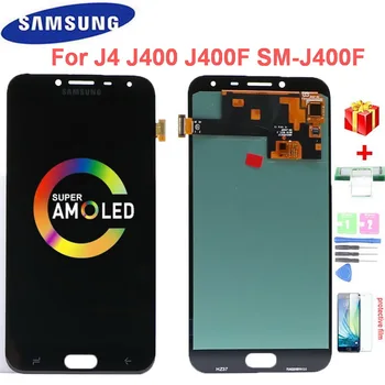 Super AMOLED J400 Ecran LCD Pentru Samsung Galaxy J4 2018 J400 J400F J400G/DS, SM-J400F Display LCD Touch Screen Digitizer Asamblare