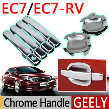 Pentru Geely Emgrand EC7 Accesorii Crom Mânerul Ușii EC715 EC718 EC7-RV 2009 2010 2011 2012 2013 Autocolante Auto Styling