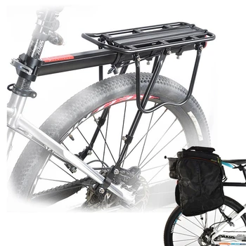 Universal Aliaj de Aluminiu Bicicleta MTB portbagaj de Biciclete de Marfă Rafturi pentru 20-29 inch Raft Ciclism Seatpost Sac Suportul