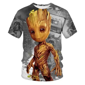 Noi Guardians of Galaxy GROOT 3D Imprimate T-shirt Barbati Femei copii T-shirt Harajuku Amuzant Moda Casual mâneci scurte topuri