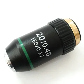 Microscoape biologice Obiectiv 4X, 10X, 20X, 40X 60 X 100X(ulei) Lentilă Acromatică, Coajă Negru