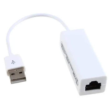 External100Mbps USB 2.0 to RJ45 Rețea Lan Ethernet Adapter Card Converter pentru Mac OS Notebook Laptop Win 10 7 8 XP