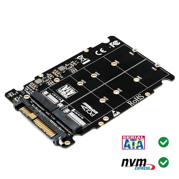 M.2 nvme ssd Tasta M pentru B SSD la U. 2 SFF-8639 Adaptor m2 adaptor cheie,m.2 nvme la sata (Non-Interfata SATA)