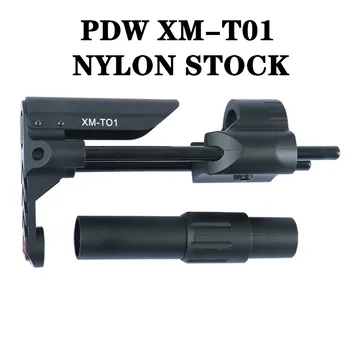 PDW XM-T01 Nailon Tactic Pistol de Jucărie Stoc Gel Blaster Upgrade Extins Stoc Upgrade Parte Înlocuire Accesorii Buttstock