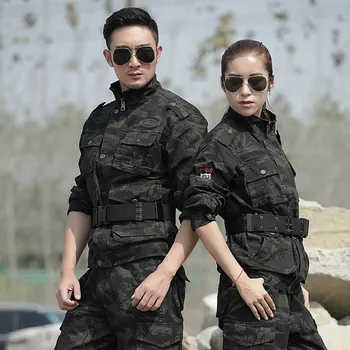 Uniforme militare Tactice Haine de Camuflaj de Iarnă de Bumbac Cald Costum Barbati Black Hawk NE Uniformele Armatei Vânătoare de Îmbrăcăminte de sex Feminin