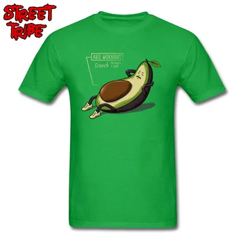 Amuzant Avocado Antrenament Tricouri Barbati tricou Amuzant de Desene animate T Shirt Mens Tricou Negru Casual, Petrecere de Familie Topuri de Bumbac Cadou Haine